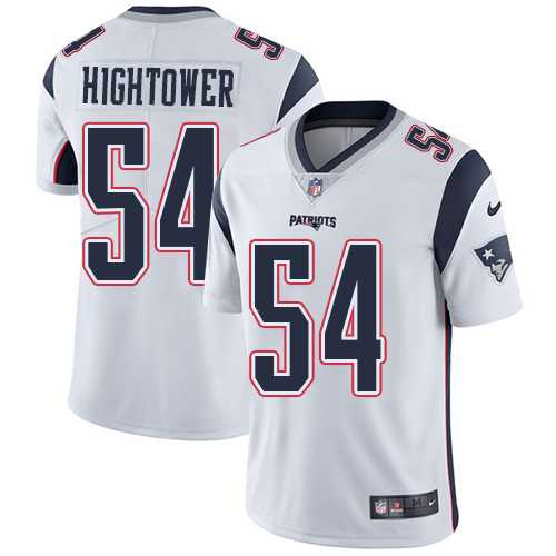 Nike New England Patriots #54 Dont'a Hightower White NFL Vapor Untouchable Limited Jersey,We sell and wholesale Nike New England Patriots #54 Dont'a Hightower White NFL Vapor Untouchable Limited Jersey on line form chian!